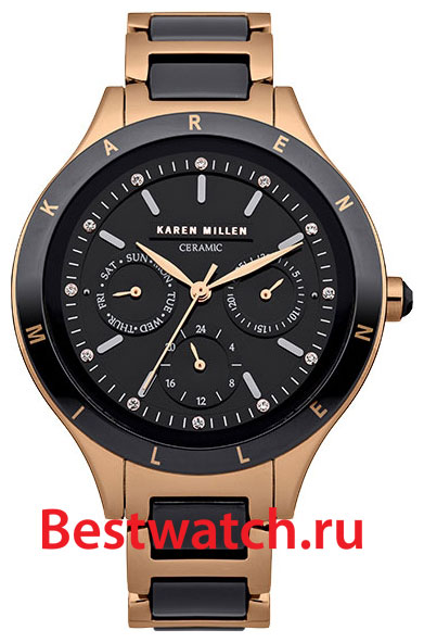 Часы Karen Millen Ceramic KM101RGMX